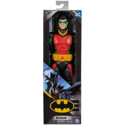 Dc Comics, Action Figure Robin Armatura, Supereroe Giocattolo In Scala, Personaggio Mondo Batman Alto 30 Cm, Supereroe Con 11 Punti Di Articolazione, Giochi Per Bambini E Bambine, 3+ Anni