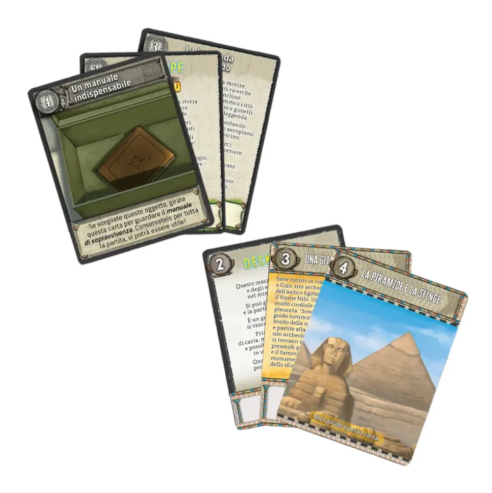 Deckscape La Maledizione Della Sfinge