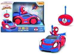 Dickie- Radiocomando Spidey Web Crawler, +3 Anni, Cm 17, Scala 1:24, 1 Canale
