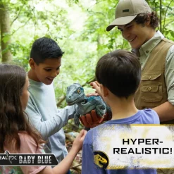 Dinosauro Animato Baby Blue Real Fx Wow! Stuff