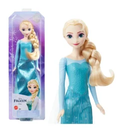 Disney Frozen Elsa Bambola Con Abito Esclusivo E Accessori Ispirati Ai Film Disney Frozen 1, Giocattolo Per Bambini, 3+ Anni, Hlw47