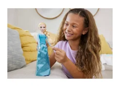 Disney Frozen Elsa Bambola Con Abito Esclusivo E Accessori Ispirati Ai Film Disney Frozen 1, Giocattolo Per Bambini, 3+ Anni, Hlw47