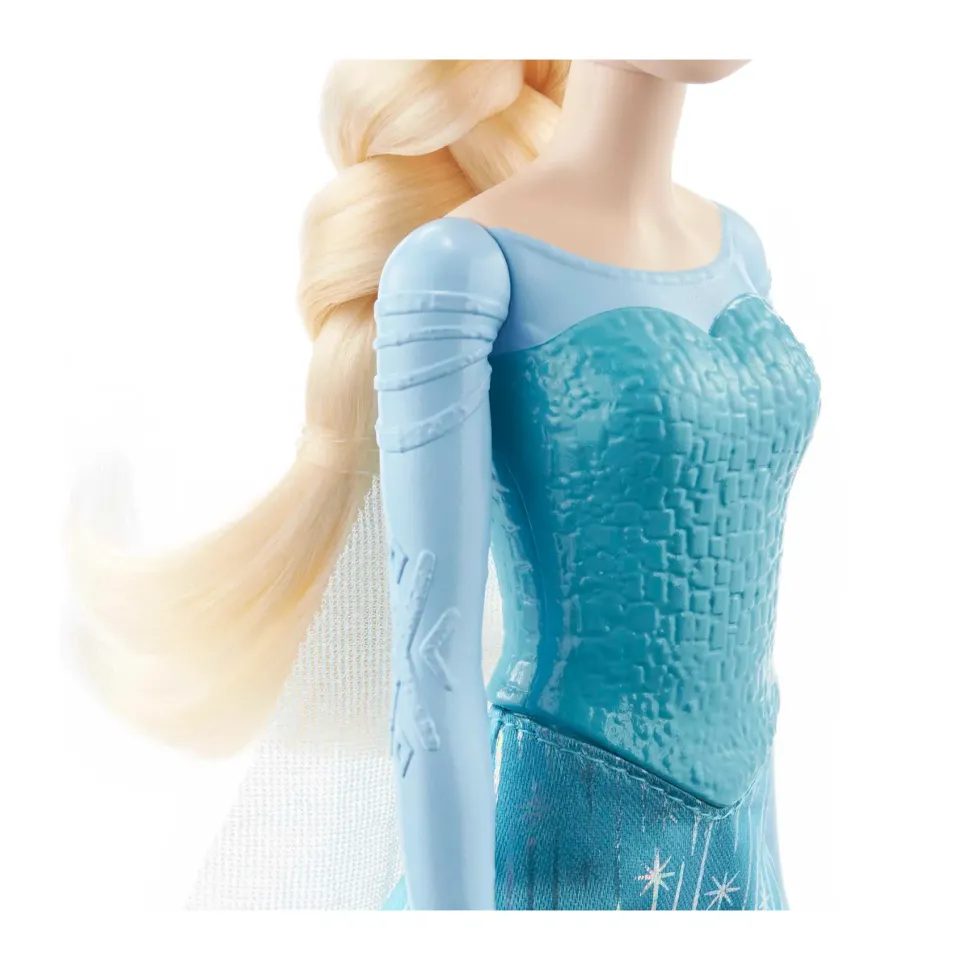 Disney Frozen Elsa Bambola Con Abito Esclusivo E Accessori Ispirati Ai Film Disney Frozen 1, Giocattolo Per Bambini, 3+ Anni, Hlw47
