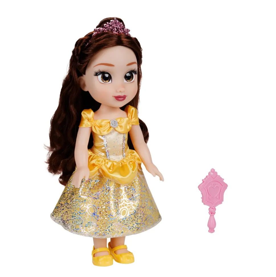 Disney Princess Bambola Da 38 Cm Di Belle Con Occhi Scintillanti!