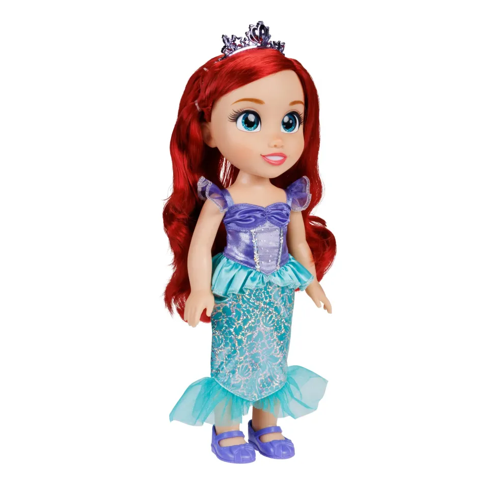 Disney Princess Bambola Da 38 Cm Di Ariel Con Occhi Scintillanti!