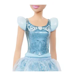 Disney Princess Cenerentola Bambola Snodata, Con Capi E Accessori Scintillanti Ispirati Al Film Disney, Giocattolo Per Bambini, 3+ Anni, Hlw06