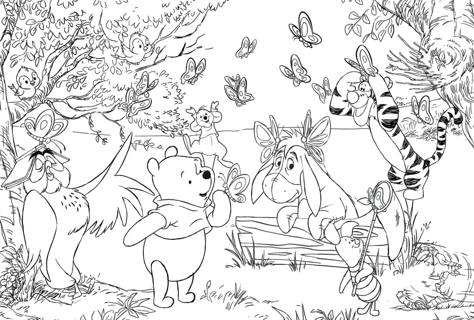 Disney Puzzle Df Maxi Floor 24 Winnie The Pooh .