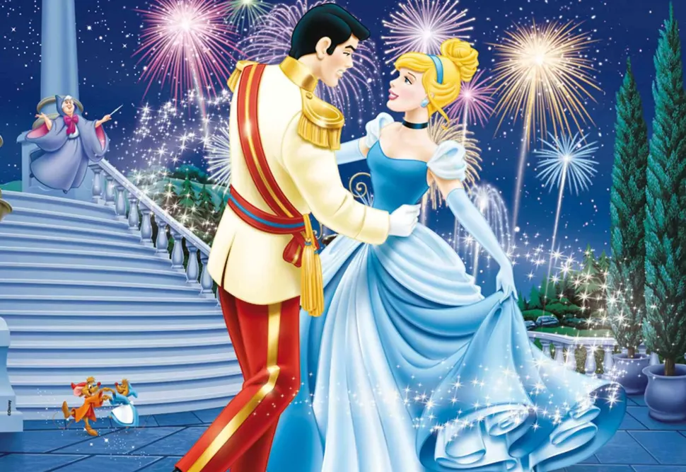 Disney Puzzle Df Maxi Floor 35 Cinderella