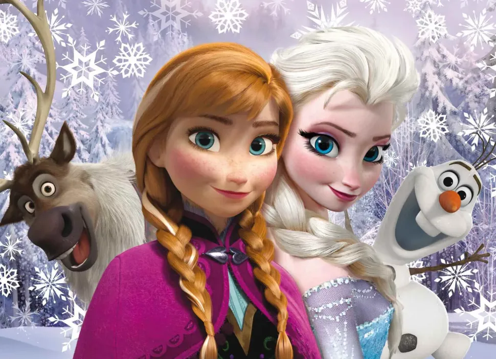 Disney Puzzle Df Maxi Floor 60 Frozen Sisters Forever