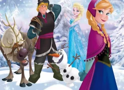 Disney Puzzle Df Maxi Floor 35 Frozen Playing On The Ice