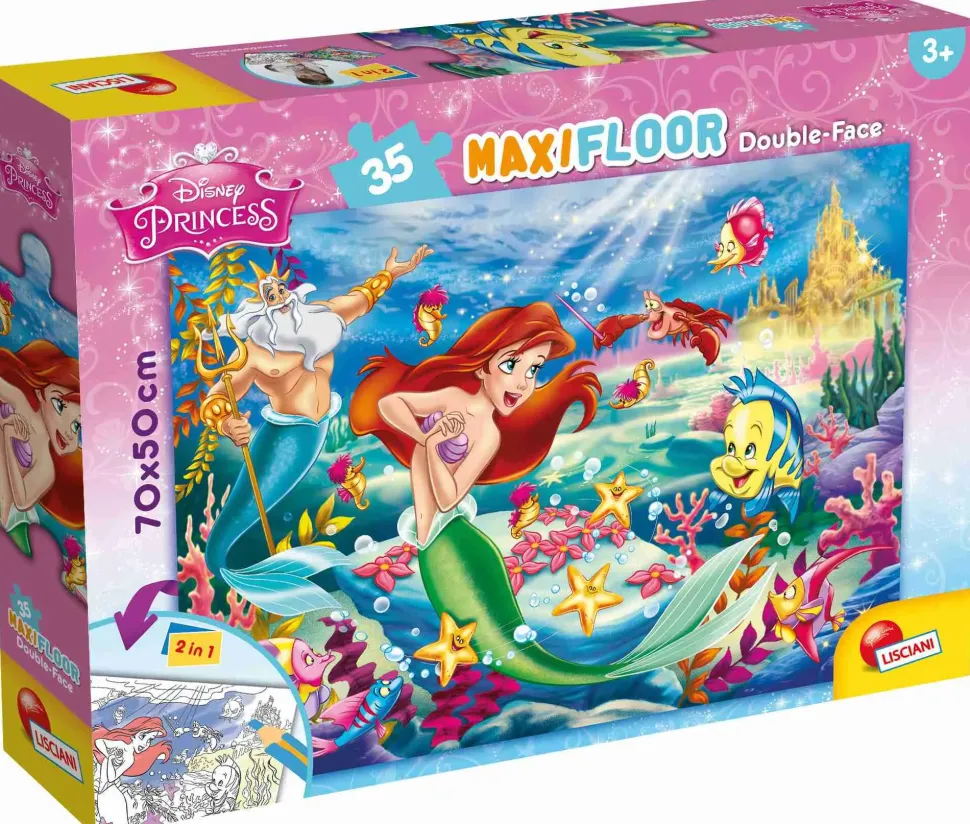 Disney Puzzle Df Maxi Floor 35 The Little Mermaid
