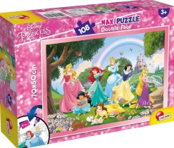 Disney Puzzle Df Maxi Floor 108 Princess Rainbow World