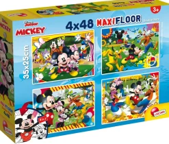 Disney Puzzle Maxifloor 4 X 48 Mickey