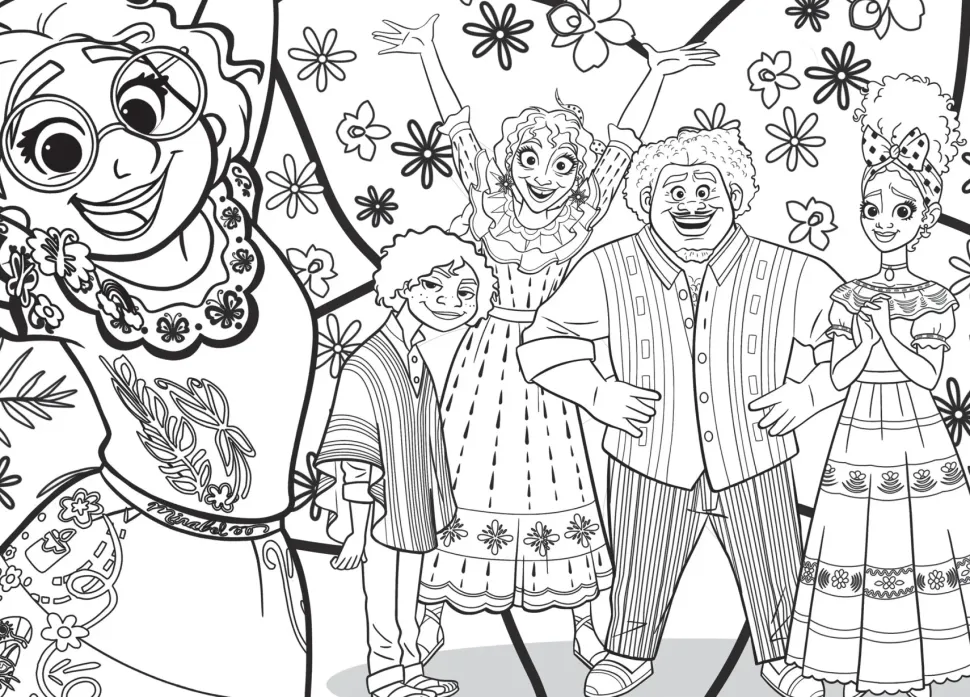 Disney Puzzle Maxifloor 4 X 48 Encanto