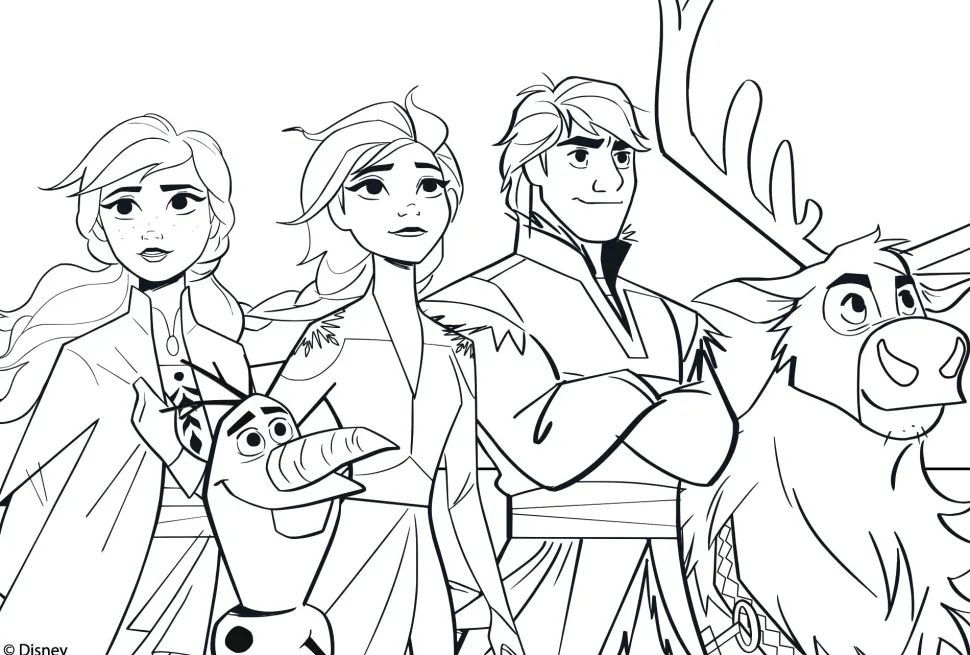 Disney Puzzle Maxifloor 2 X 24 Frozen