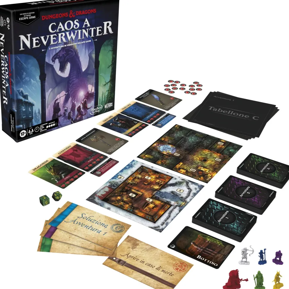 Dungeons & Dragons: Caos A Neverwinter, Un Gioco Di Mistero Escape Game, Evasione Ed Enigmi