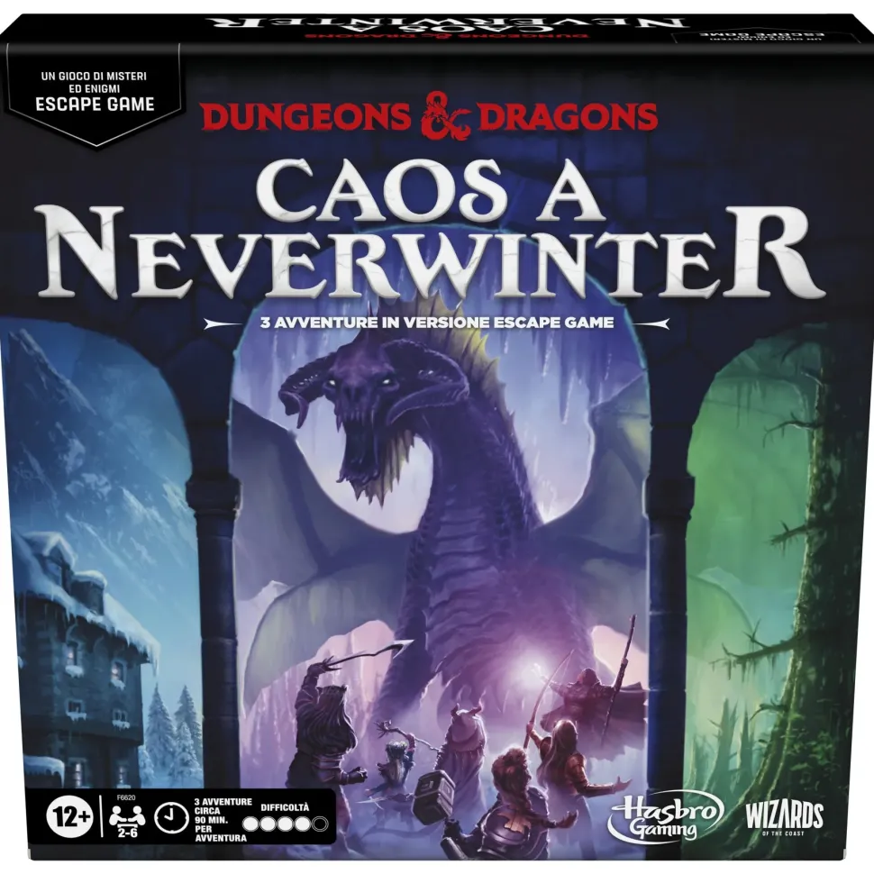 Dungeons & Dragons: Caos A Neverwinter, Un Gioco Di Mistero Escape Game, Evasione Ed Enigmi
