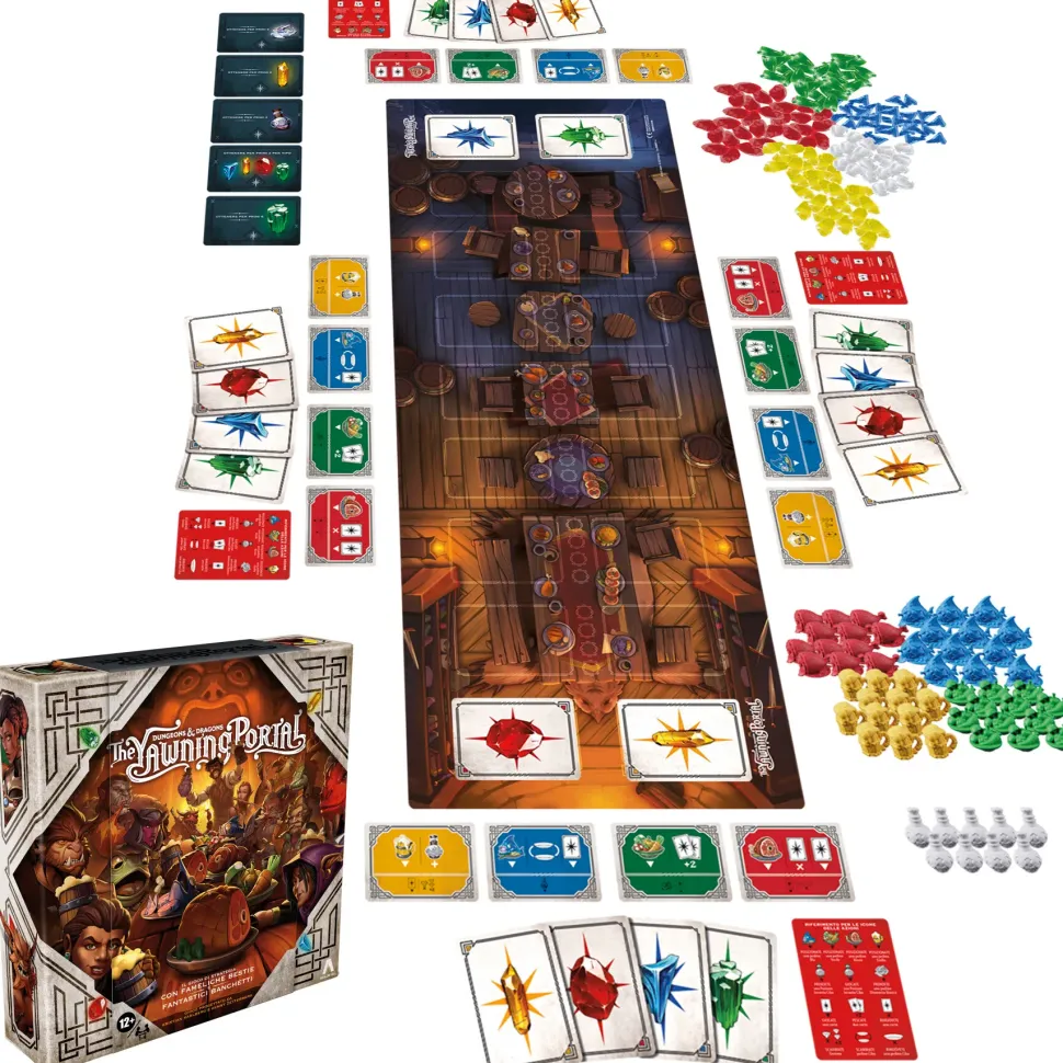 Dungeons & Dragons: The Yawning Portal, Gioco Da Tavolo Di Strategia D&D Da 1 A 4 Giocatori, Giochi Da Tavolo D&D