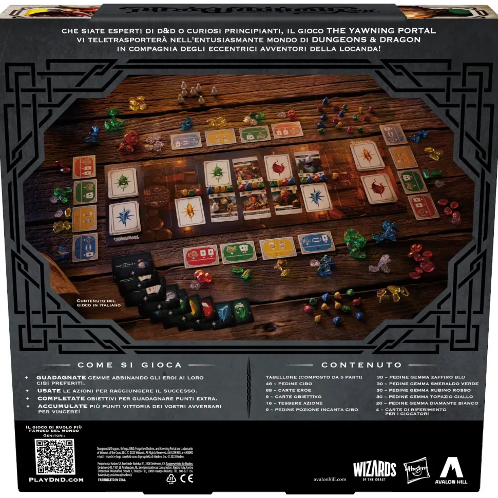 Dungeons & Dragons: The Yawning Portal, Gioco Da Tavolo Di Strategia D&D Da 1 A 4 Giocatori, Giochi Da Tavolo D&D