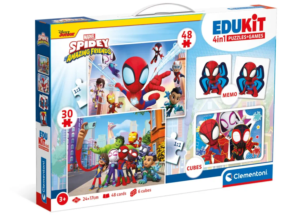 Edukit 4 In 1 Marvel Spidey And Friends