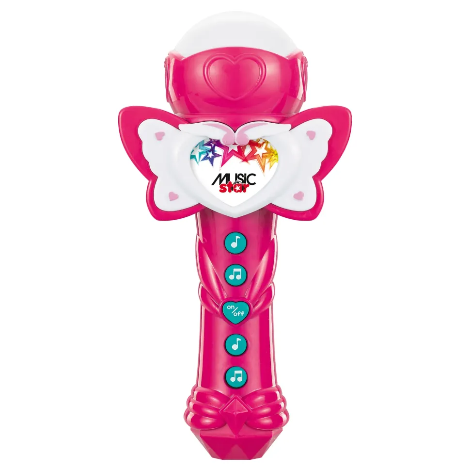 Electronic Keyboard And Butterfly Microphone