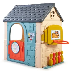 Feber Casual 6 Activities House, Casetta Con 6 Divertenti Attivita, Colori Pastello, Per Bambini/E Dai 3 Anni