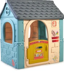 Feber Casual House, Casetta Per Bambini Con Porta Apribile, Colori Pastello, Per Bambini/E Dai 2 Anni