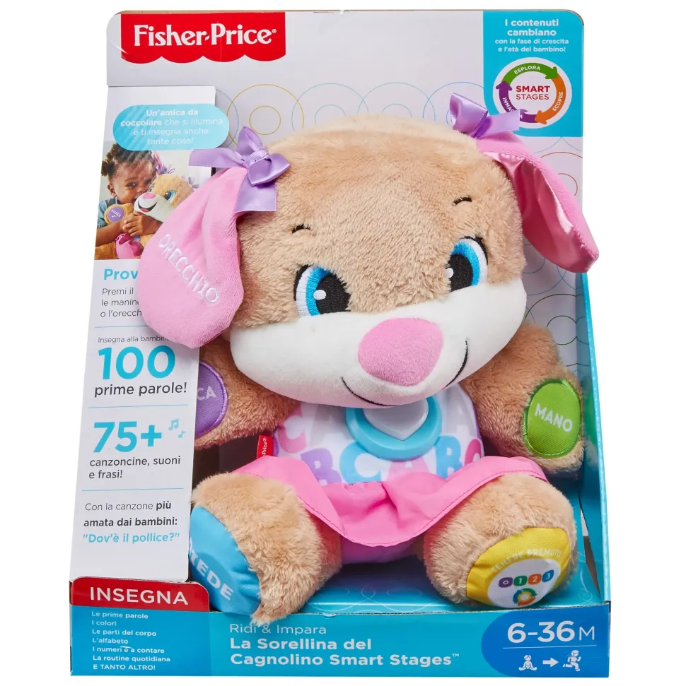 Fisher-Price La Sorellina Di Cagnolino Con Oltre 75 Canzoncine E Frasi Per L'Apprendimento