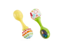 Fisher-Price Le Maracas Per Neonati Con Impugnature Soffici, Rafforza Le Capacita Motorie E Sensoriali, Bambini Di 3 + Mesi
