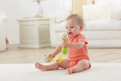 Fisher-Price Le Maracas Per Neonati Con Impugnature Soffici, Rafforza Le Capacita Motorie E Sensoriali, Bambini Di 3 + Mesi