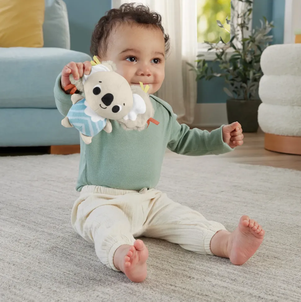 Fisher-Price Palestrina Multisensoriale Per Neonati, Tappetino Con Arco E 6 Giochi Portatili E Sensoriali Inclusi