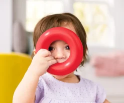 Fisher-Price Piramide 5 Anelli Eco, In Materiali Vegetali, Giocattolo Impilabile