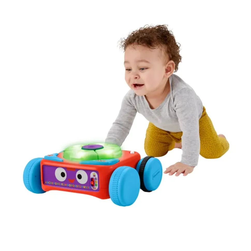 Fisher-Price Tino Robottino 4-In-1, Giocattolo Educativo Con Luci E Suoni Per La Crescita Del Bambino