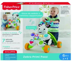 Fisher-Price Zebra Primi Passi Per L'Apprendimento