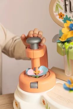 Flower Market Laboratorio Dei Fiori, +3 Anni, Crea I Tuoi Fiori, 104 Accessori, Made In France