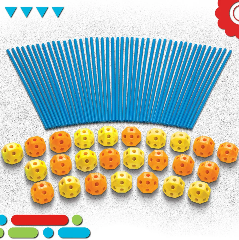 Fortino Giocattolo Assemblabile 69 Pezzi