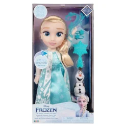 Frozen Bambola Cantante Di Elsa 38Cm Con Occhi Scintillanti