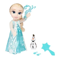 Frozen Bambola Cantante Di Elsa 38Cm Con Occhi Scintillanti