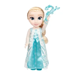 Frozen Bambola Cantante Di Elsa 38Cm Con Occhi Scintillanti