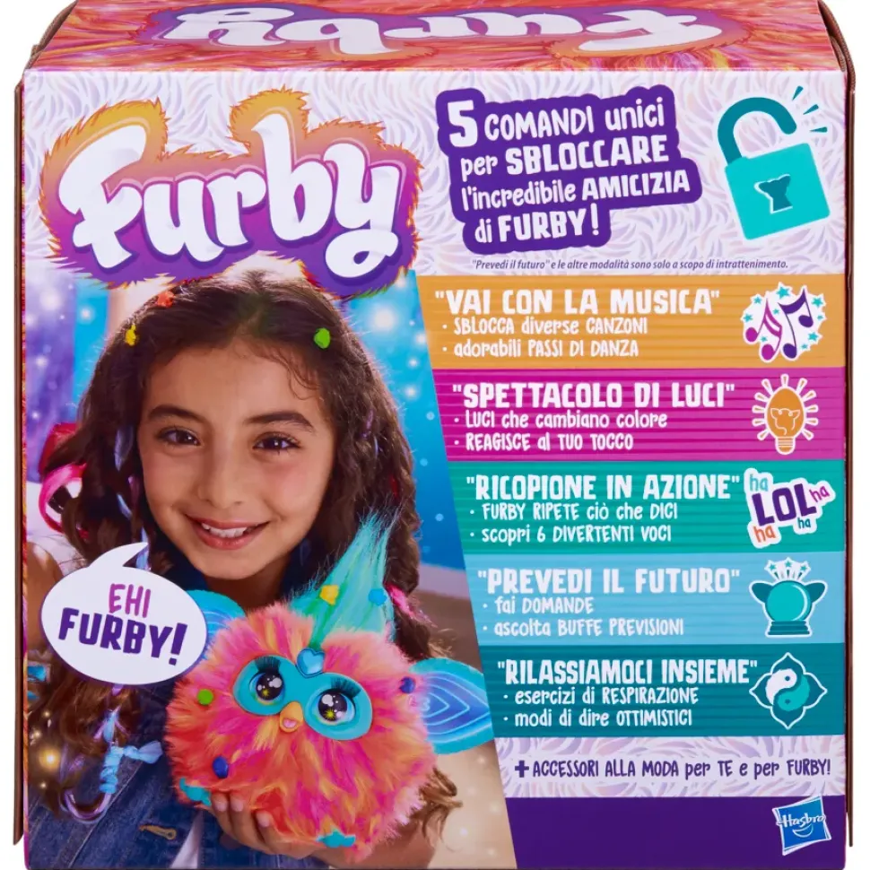 Furby Corallo, Giocattoli Di Peluche Interattivi Per Bambini E Bambine Dai 6 Anni In Su