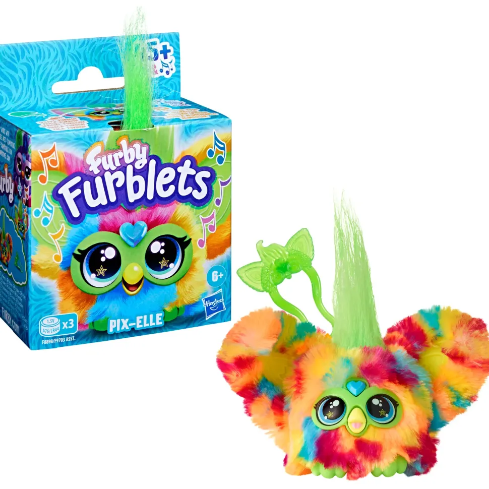 Furby Furblets Pix Elle Peluche Interattivo Con Suoni Adatto Per Bambini Dai 5 Anni In Su