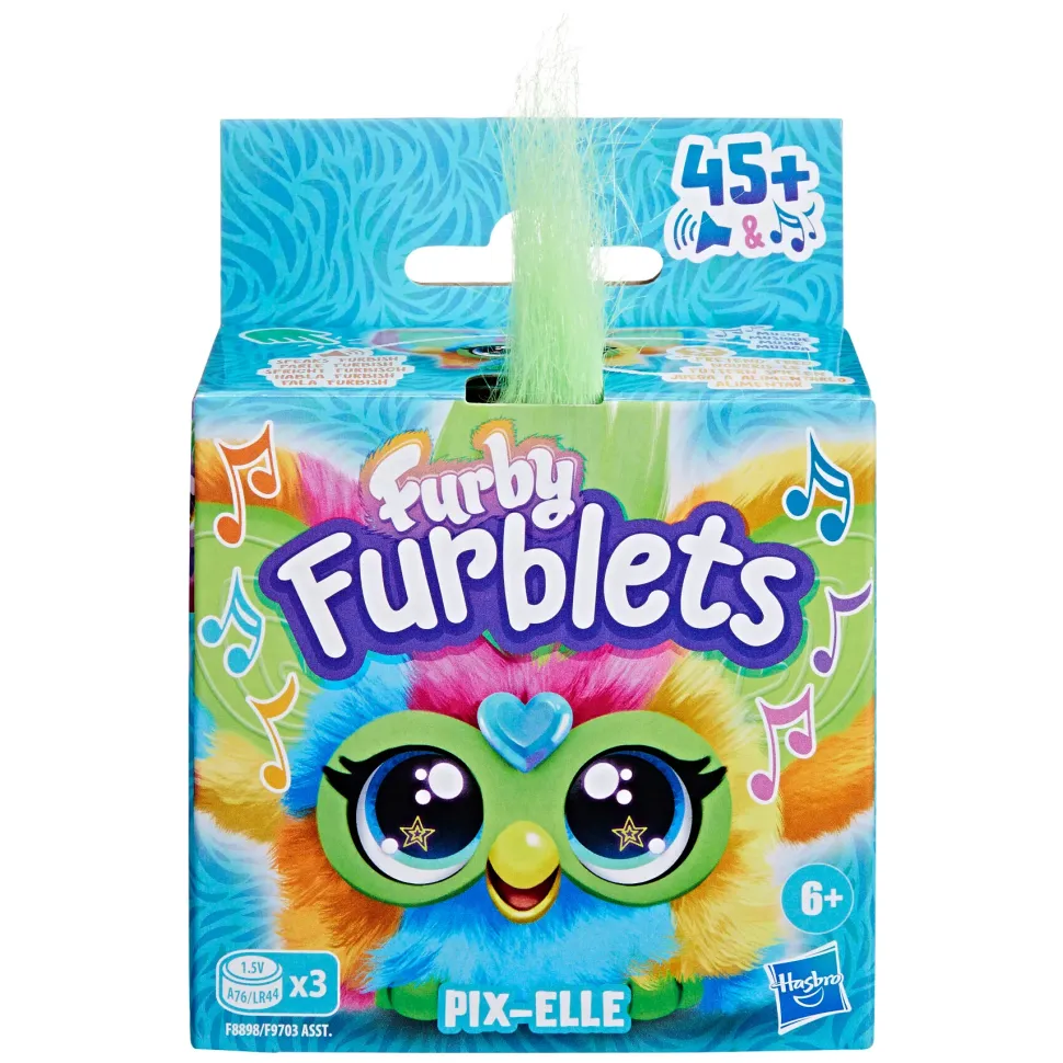 Furby Furblets Pix Elle Peluche Interattivo Con Suoni Adatto Per Bambini Dai 5 Anni In Su