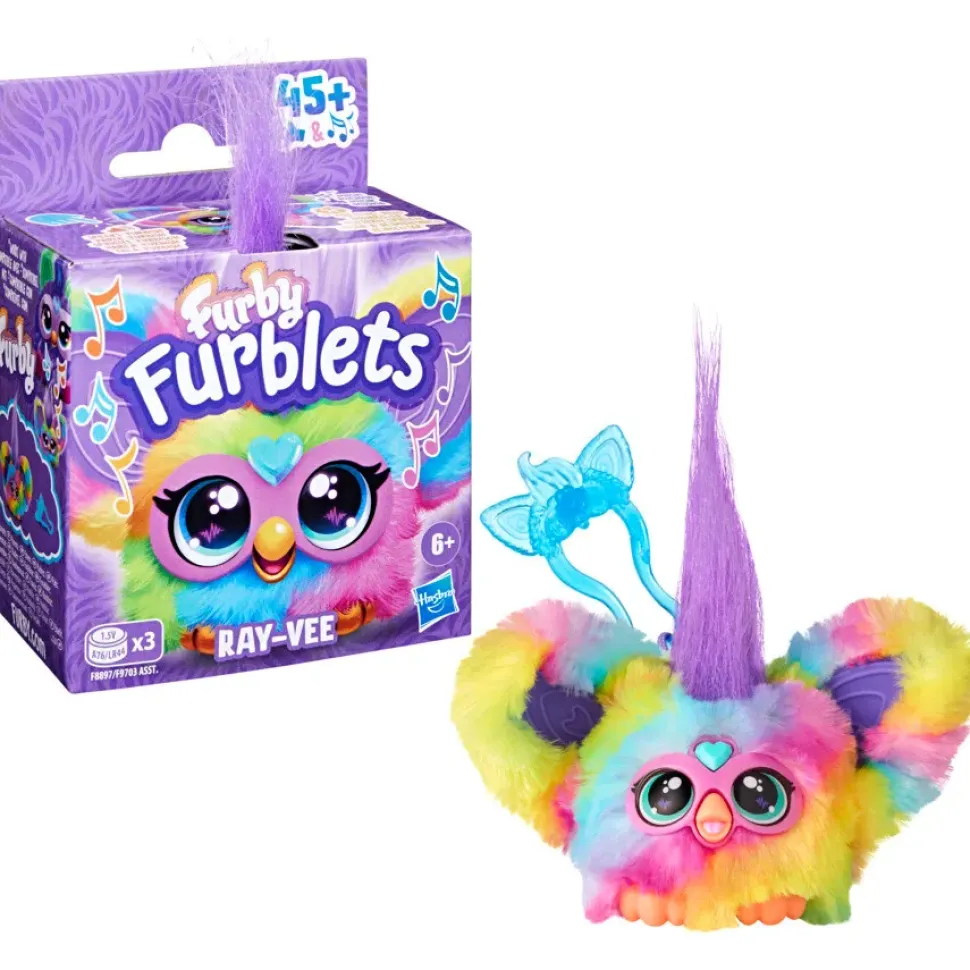 Furby Furblets Ray Vee Peluche Interattivo Con Suoni Adatto Per Bambini Dai 5 Anni In Su