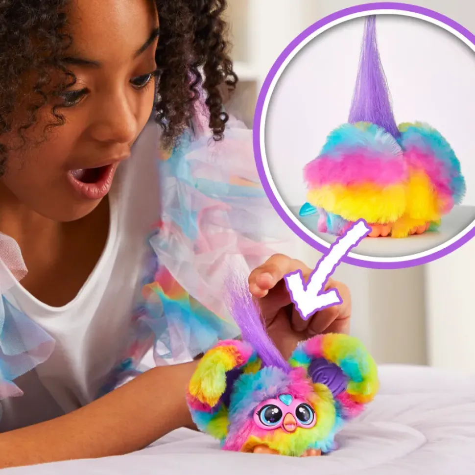 Furby Furblets Ray Vee Peluche Interattivo Con Suoni Adatto Per Bambini Dai 5 Anni In Su