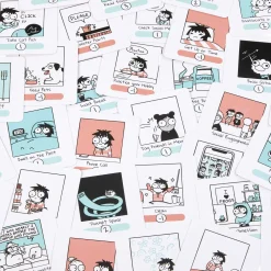 Future Me Problems Gioco Di Carte Di Sarah'S Scribbles, Con 2 Mazzi Di Carte, Da 2 A 4 Giocatori, Perfetto Per Le Serate Di Gioco In Famiglia, Giocattolo Per Bambini, 7+ Anni, Hph14