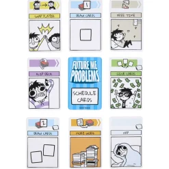 Future Me Problems Gioco Di Carte Di Sarah'S Scribbles, Con 2 Mazzi Di Carte, Da 2 A 4 Giocatori, Perfetto Per Le Serate Di Gioco In Famiglia, Giocattolo Per Bambini, 7+ Anni, Hph14