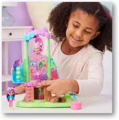 Gabby'S Dollhouse | La Casa Sull'Albero Con Luci, 2 Personaggi, 5 Accessori, 1 Accessorio, 3 Mobili, Giocattoli Per Bambini Dai 3 Anni In Su