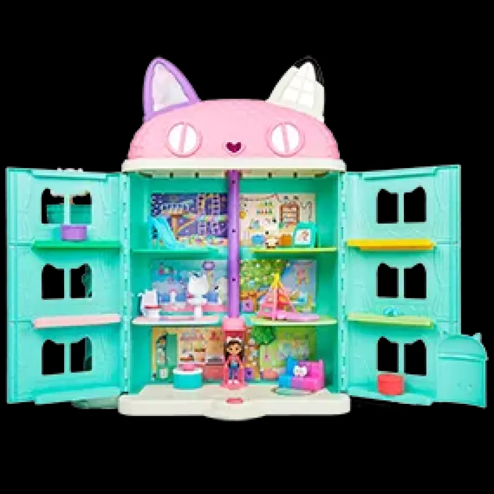 Gabby'S Dollhouse | Playset Casa Delle Bambole Di Gabby | Giochi Gabby'S Dollhouse Per Bambini Dai 3 Anni In Su | Con Luci E Suoni