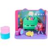 Gabby'S Dollhouse, Groovy Music Room Con Personaggio Daniel James Catnip, 2 Accessori, 2 Mobili E 2 Scatole Con Sorpresa, Giocattoli Per Bambini Dai 3 Anni In Su