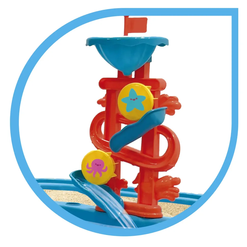 Game Table Happy Summer- Tavolo Giochi Multifunzionale Per Bambini